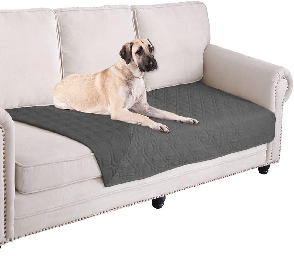 Waterproof Blanket Reversible Dog Bed Cover Pet Blanket for Furniture Bed Couch Sofa