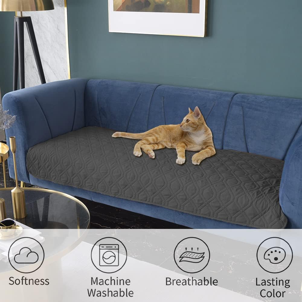 Waterproof Blanket Reversible Dog Bed Cover Pet Blanket for Furniture Bed Couch Sofa