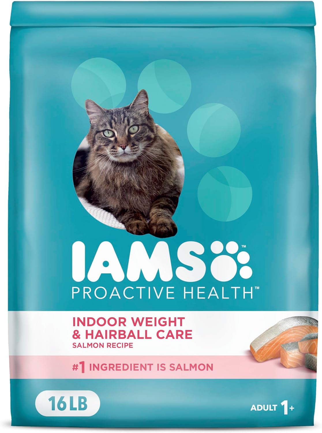 Proactive Health Indoor Weight Control & Hairball Care Adult Dry Cat Food, Chicken & Turkey Recipe, 7 Lb. Bag