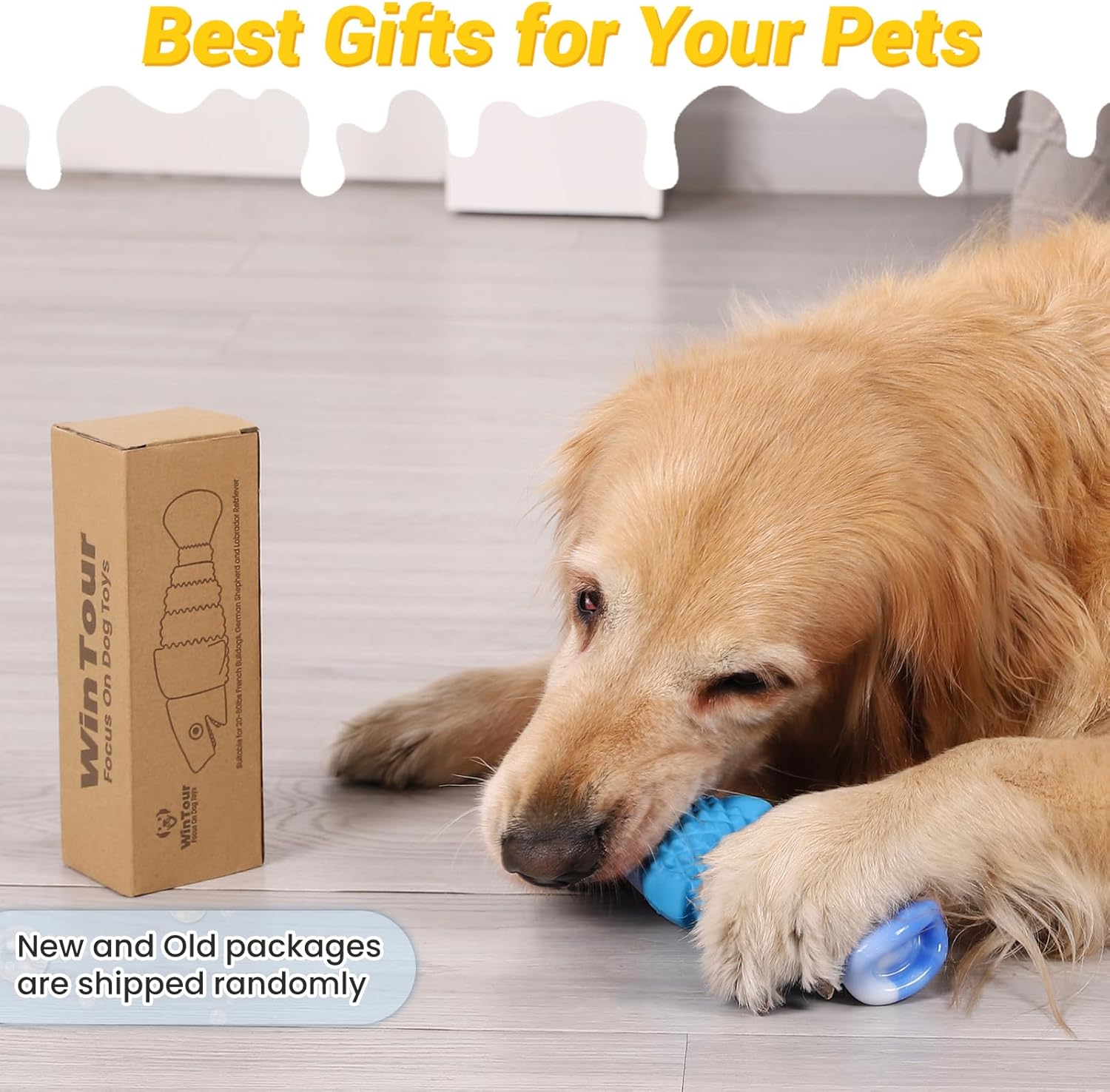 Tough Dog Toys for Aggressive Chewers, Indestructible Dog Chewers for Medium & Large Breeds, Squeaky Durable Chew Toys to Keep Them Busy, Reduce Boredom, Teeth Cleaning, Bacon Flavor