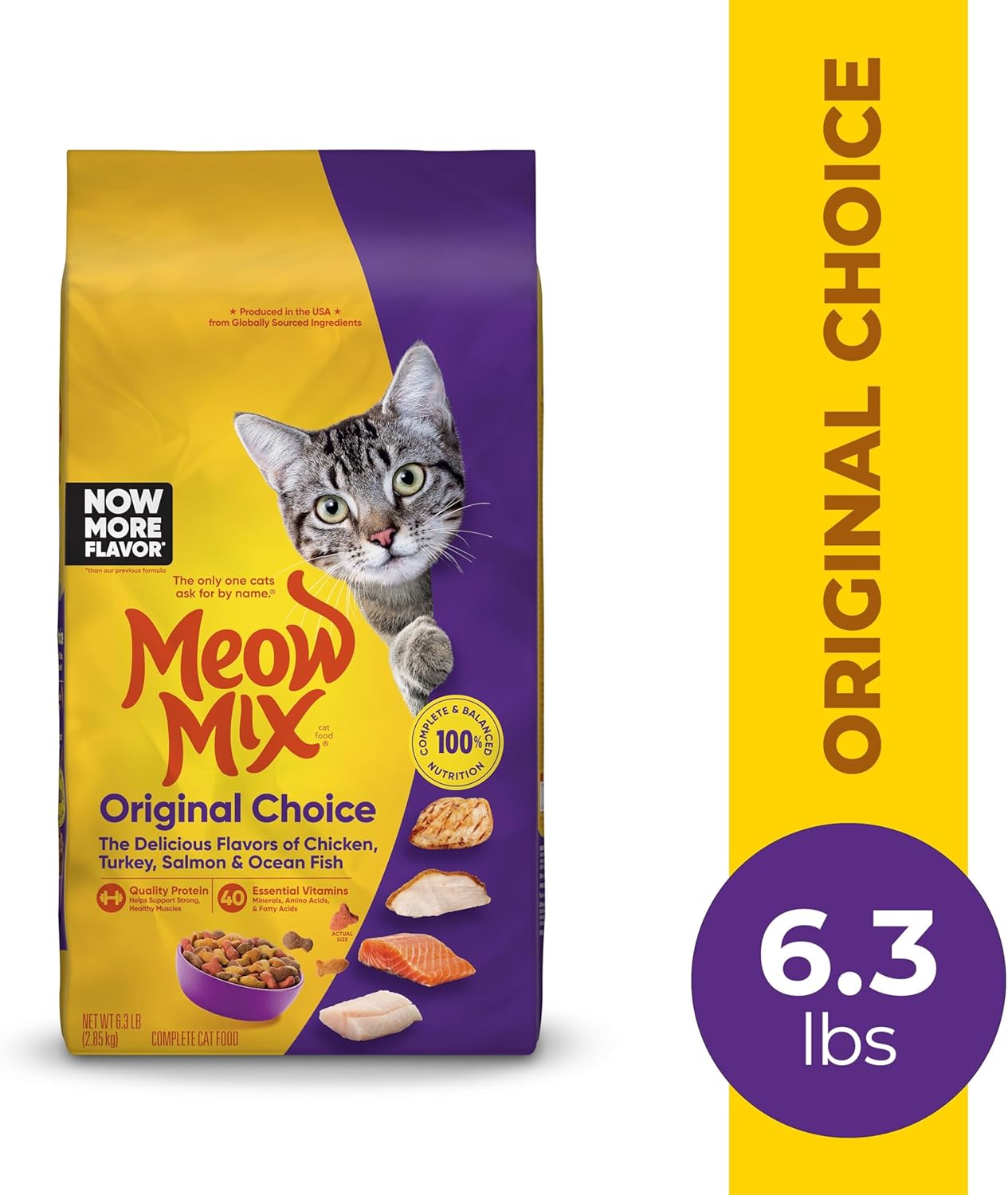 Original Choice Dry Cat Food, 6.3 Pound Bag