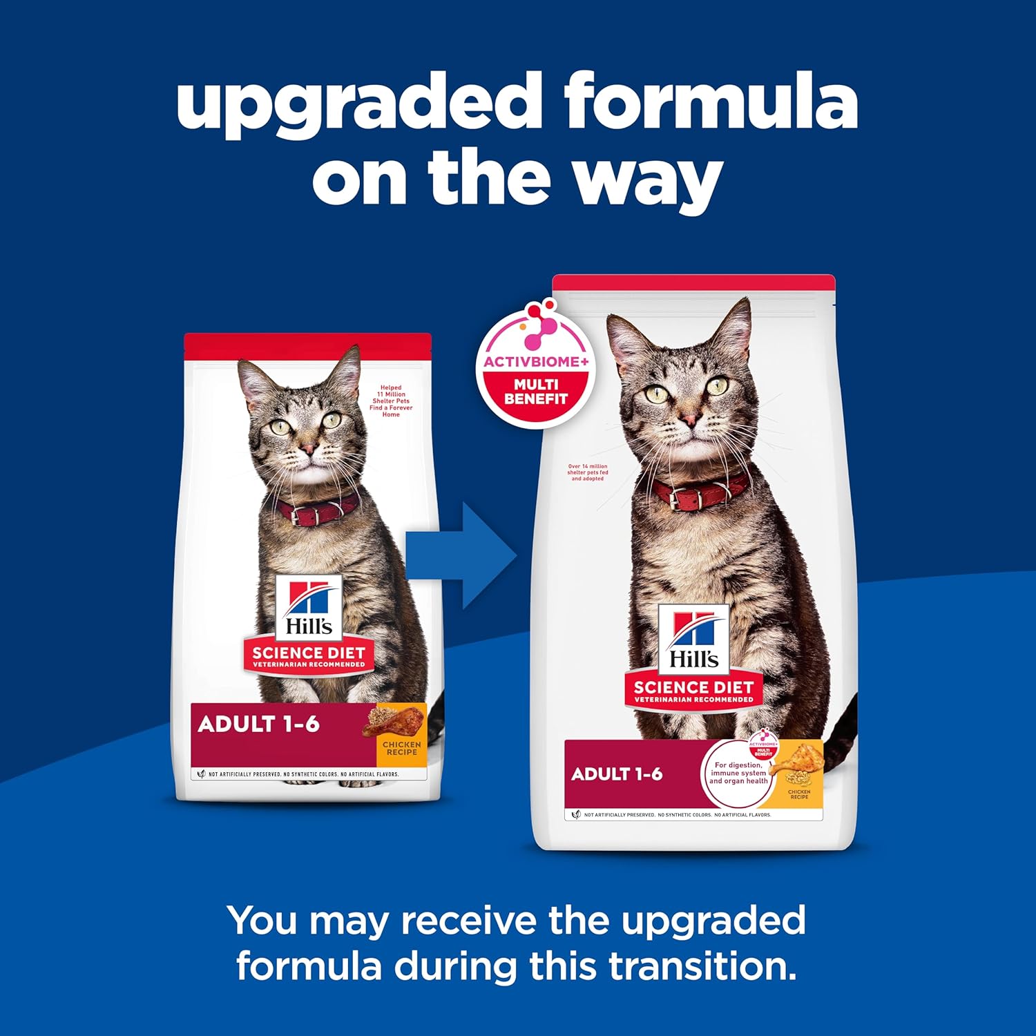 Adult 1-6, Adult 1-6 Premium Nutrition, Dry Cat Food, Chicken Recipe, 7 Lb Bag