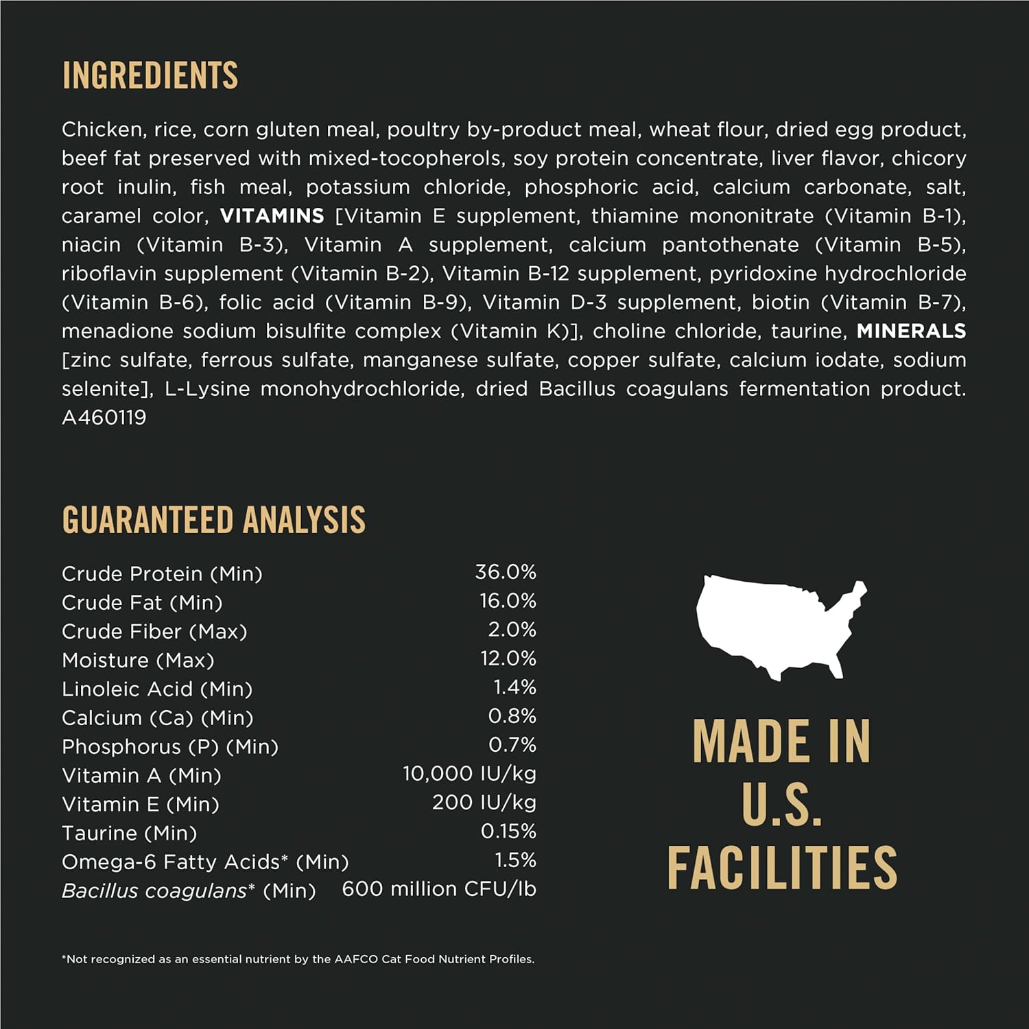 Allergen Reducing, High Protein Cat Food, LIVECLEAR Chicken and Rice Formula - 7 Lb. Bag