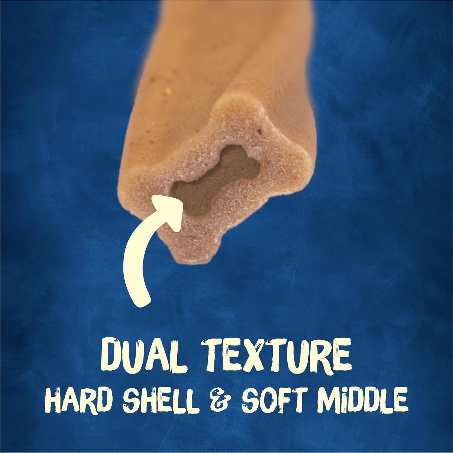 Bone Adult Dog Chew Bone Treats, Peanut Butter - 10 Ct. Pouch