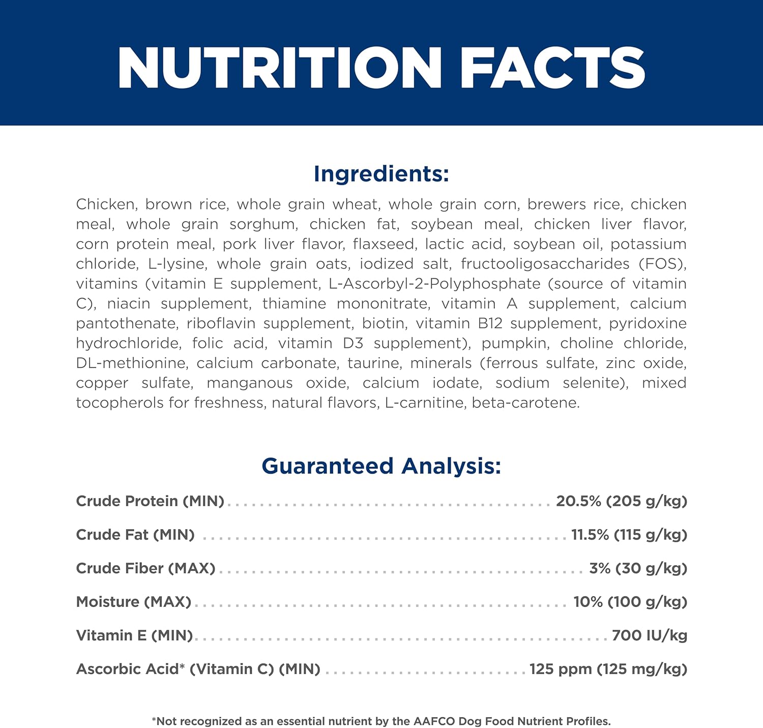 Small & Mini, Adult 1-6, Small & Mini Breeds Premium Nutrition, Dry Dog Food, Chicken & Brown Rice, 4.5 Lb Bag