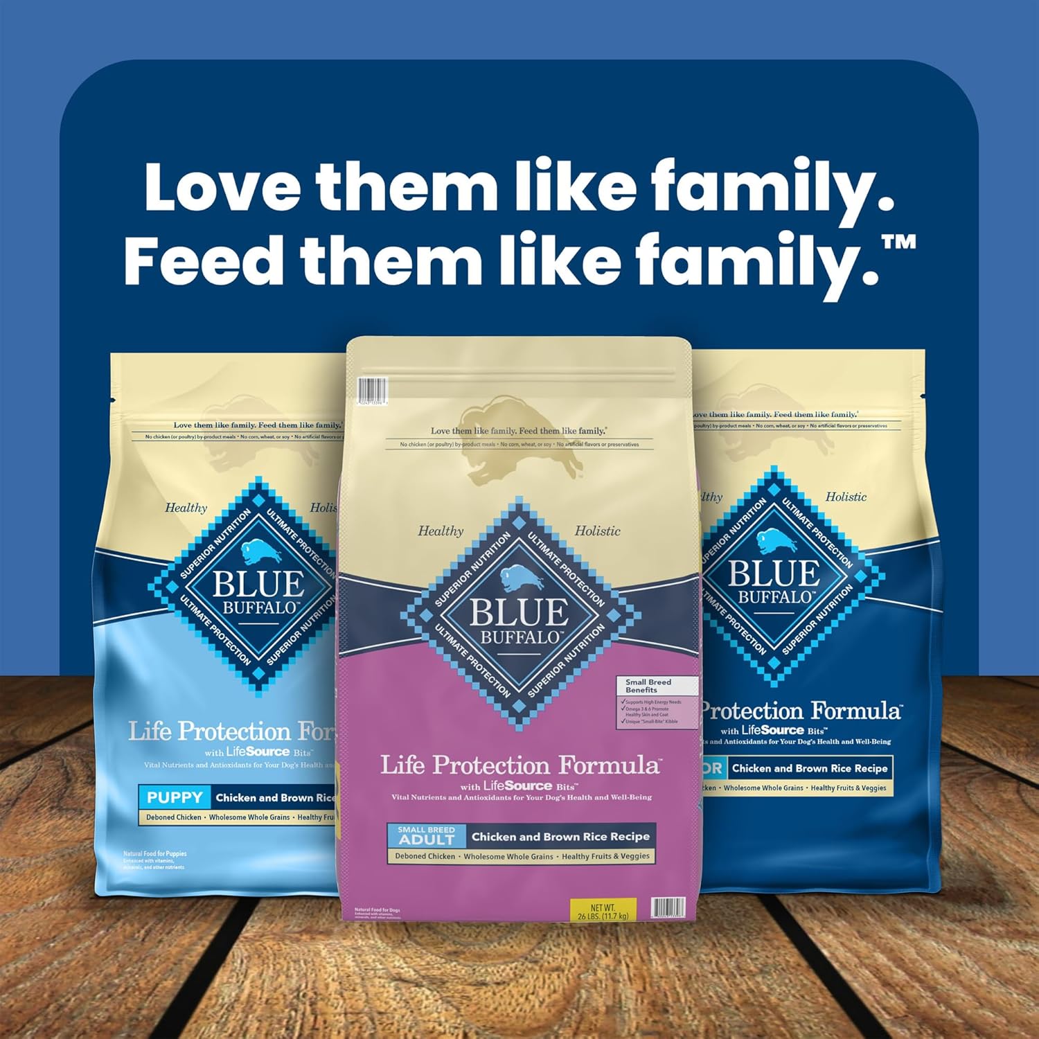 Life Protection Formula Natural Adult Small Breed Dry Dog Food, Chicken and Brown Rice 5-Lb Trial Size Bag