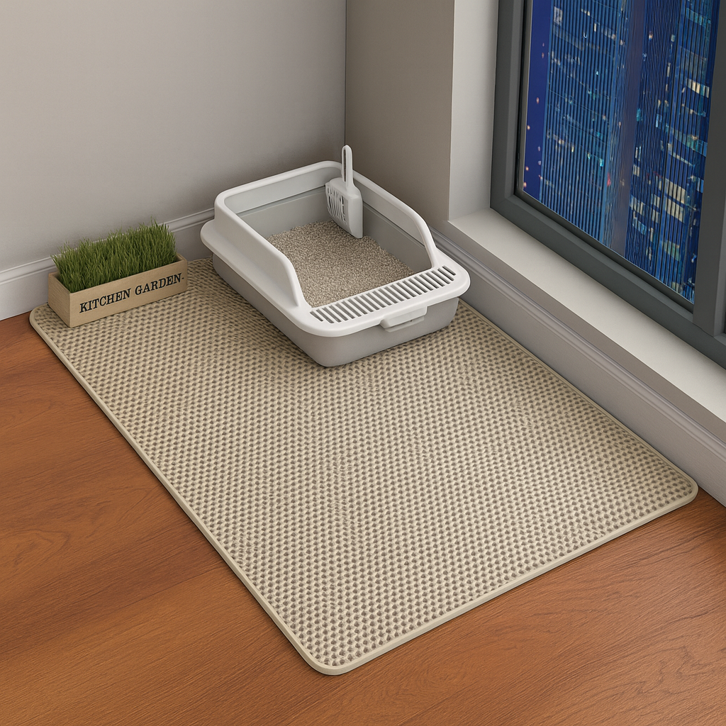 Large Size Cat Litter Mat Double Layer