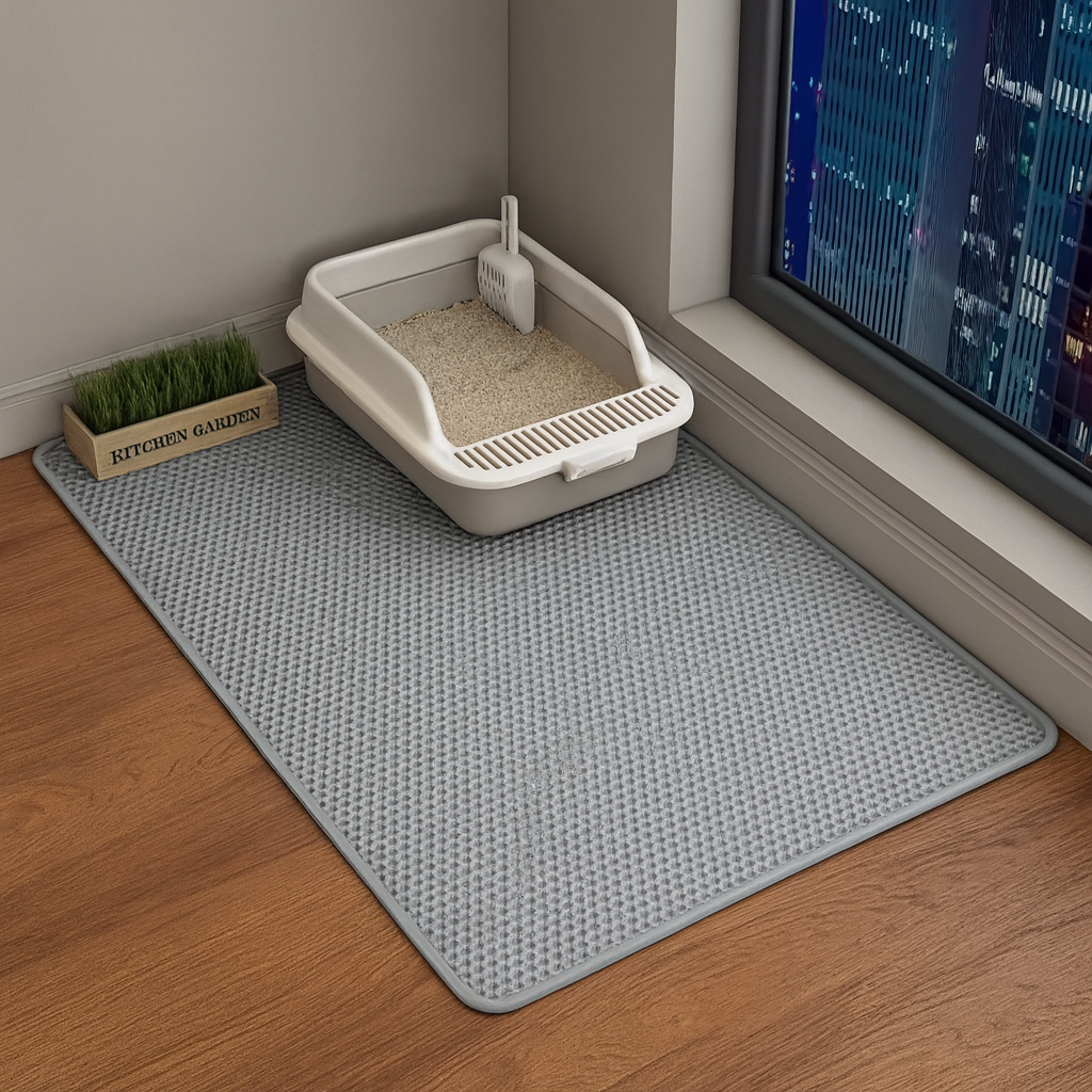 Large Size Cat Litter Mat Double Layer
