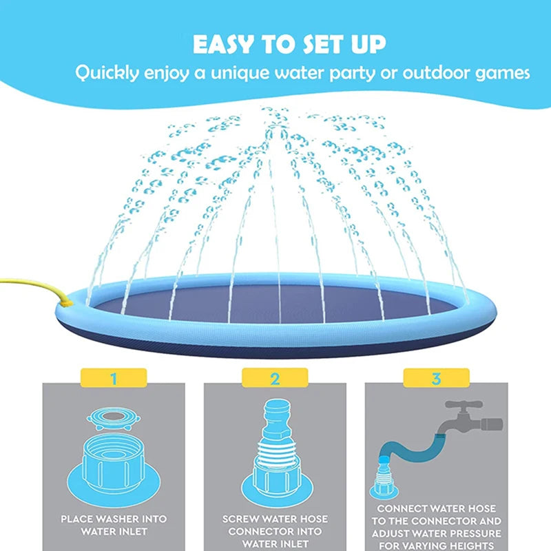 Dog Water Play Mat Splash