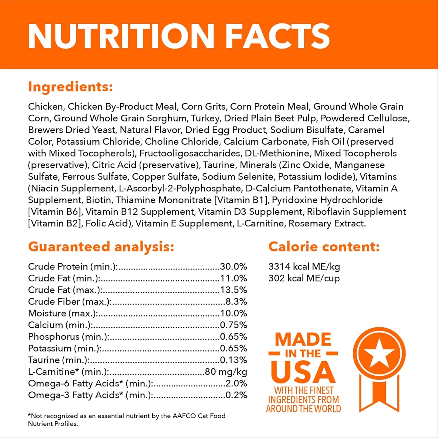 Proactive Health Indoor Weight Control & Hairball Care Adult Dry Cat Food, Chicken & Turkey Recipe, 7 Lb. Bag